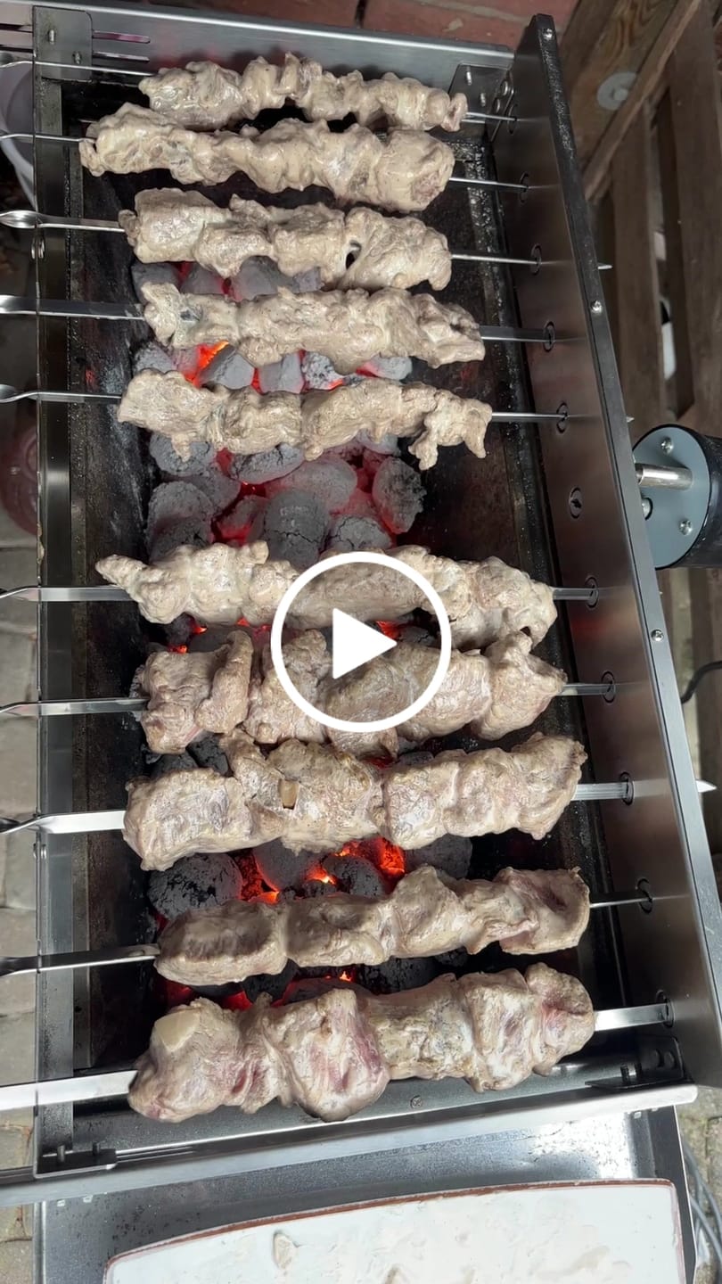 Customer video review of Lamm-Schaschlik-Original – zart mariniert aus der Lammkeule | mySchaschlik