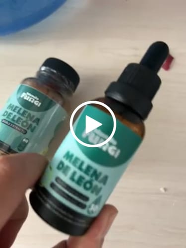 Customer video review of Melena de León Cápsulas + Gotas - Extracto Ultra Concentrado