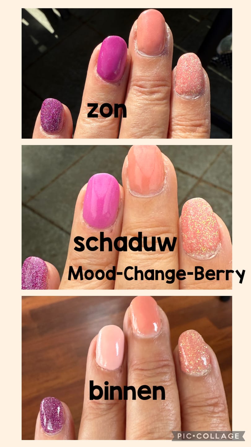Customer photo review of Limited Edition 5 - Mood Change Berry Dipping Powder