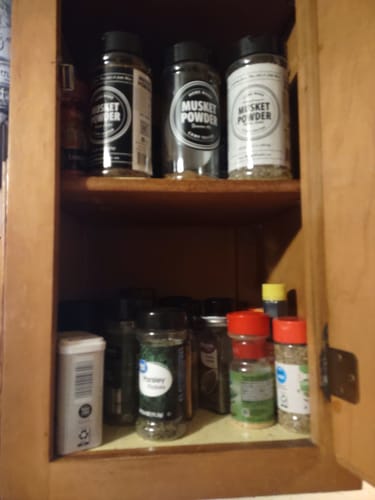 Customer photo review of Musket Powder Black Label