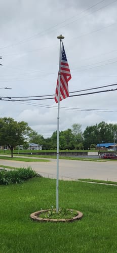 Customer photo review of 3' x 5' American Flag