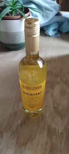 Customer photo review of Retsina Wine Kourtaki - 750ml