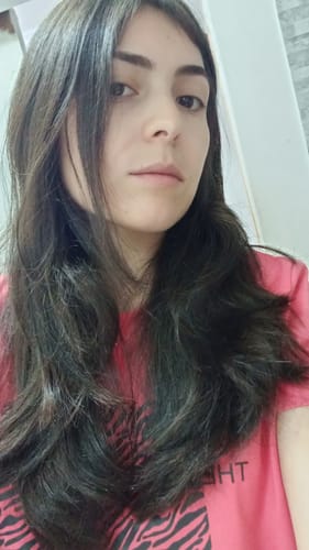 Customer photo review of Shampoo Reparación Aloe & Argán Oil 350ml