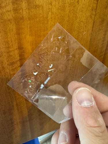 Customer photo review of Sticker "Special UV"