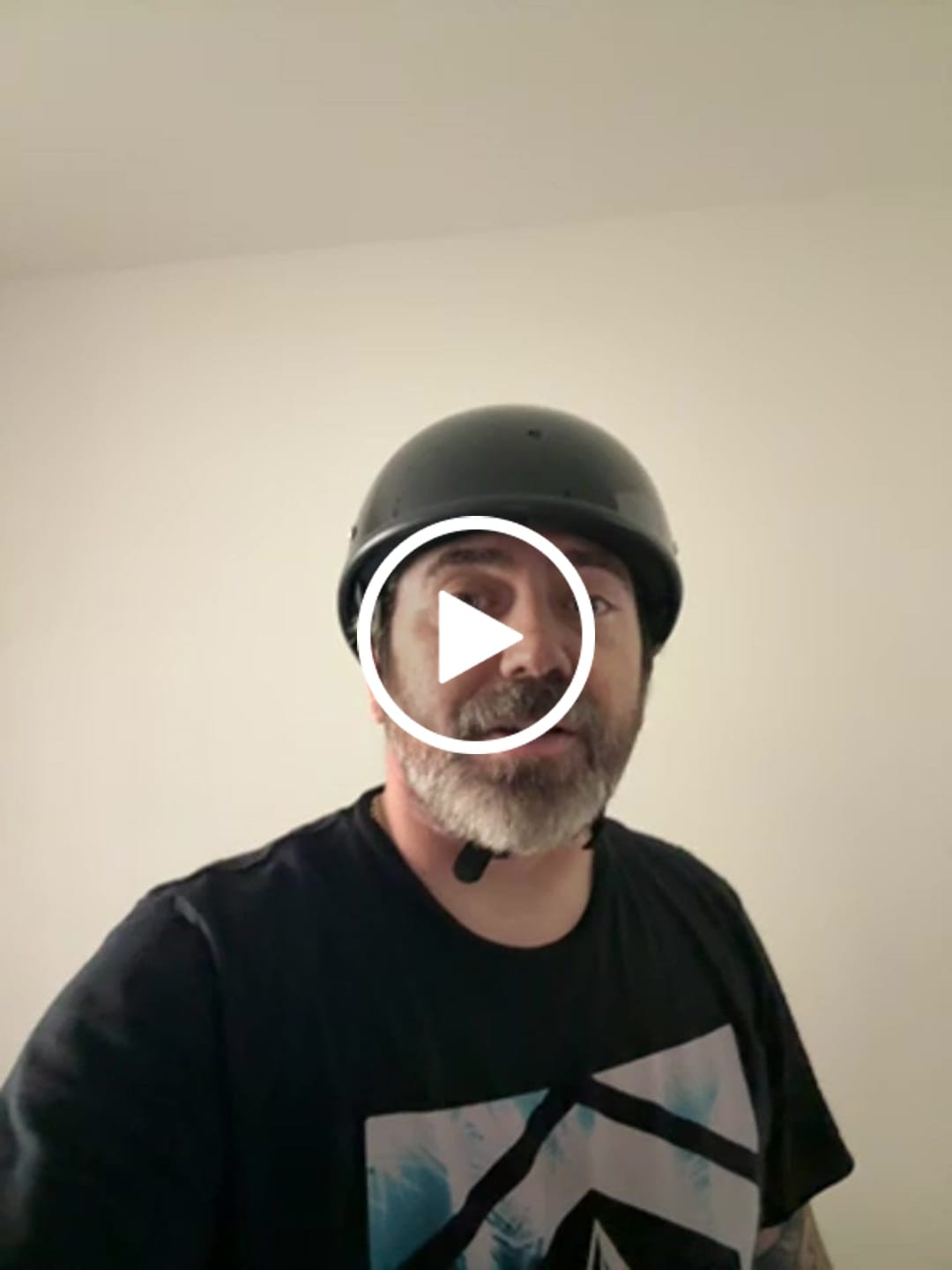 Customer video review of Smallest Lightest SOA DOT Beanie Helmet / Gloss Black