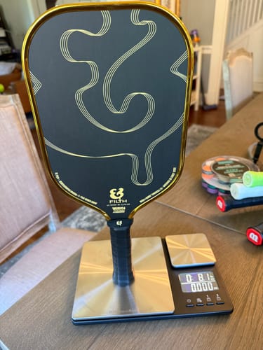 Customer photo review of The Filth 16mm Pickleball Paddle - LIMITED EDITION GOLD PRE-ORDER (SHIPPING APRIL 10TH)) (Ambassador)