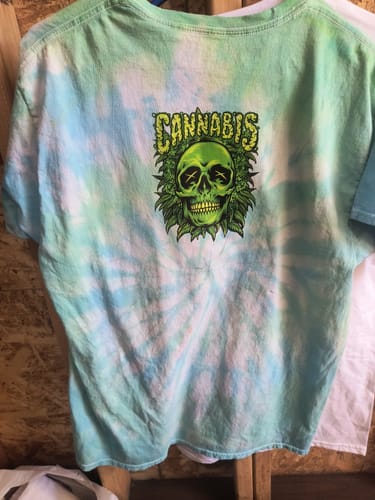 Customer photo review of Free Sample Pack DTF Transfers