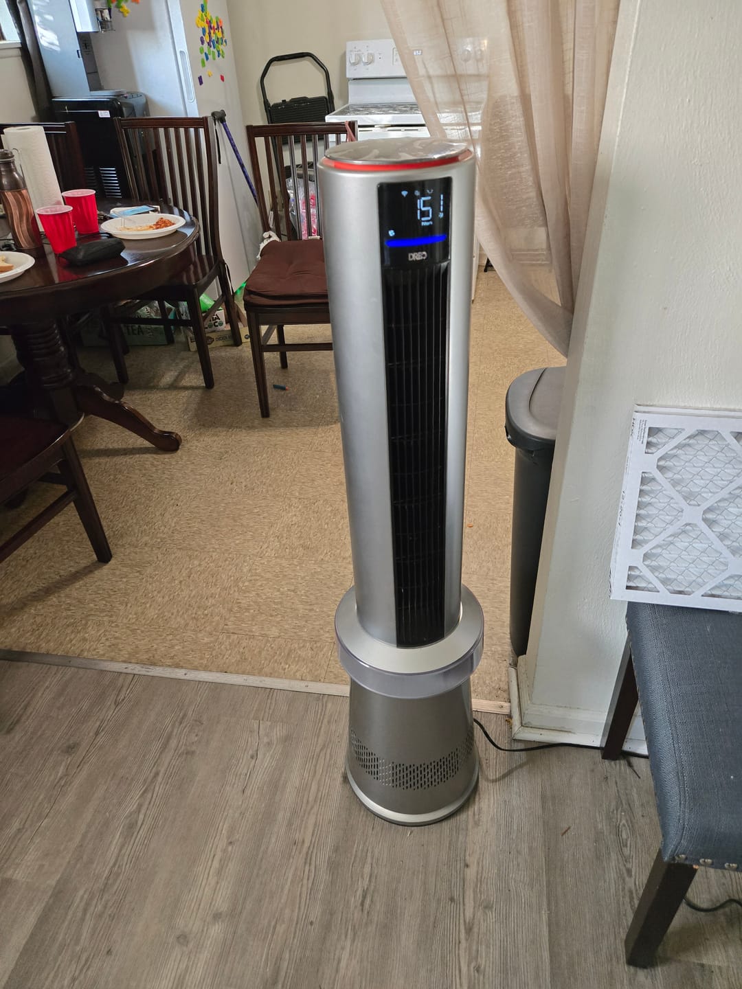 Customer photo review of True HEPA Replacement Filter for Purifier Tower Fan MC710S