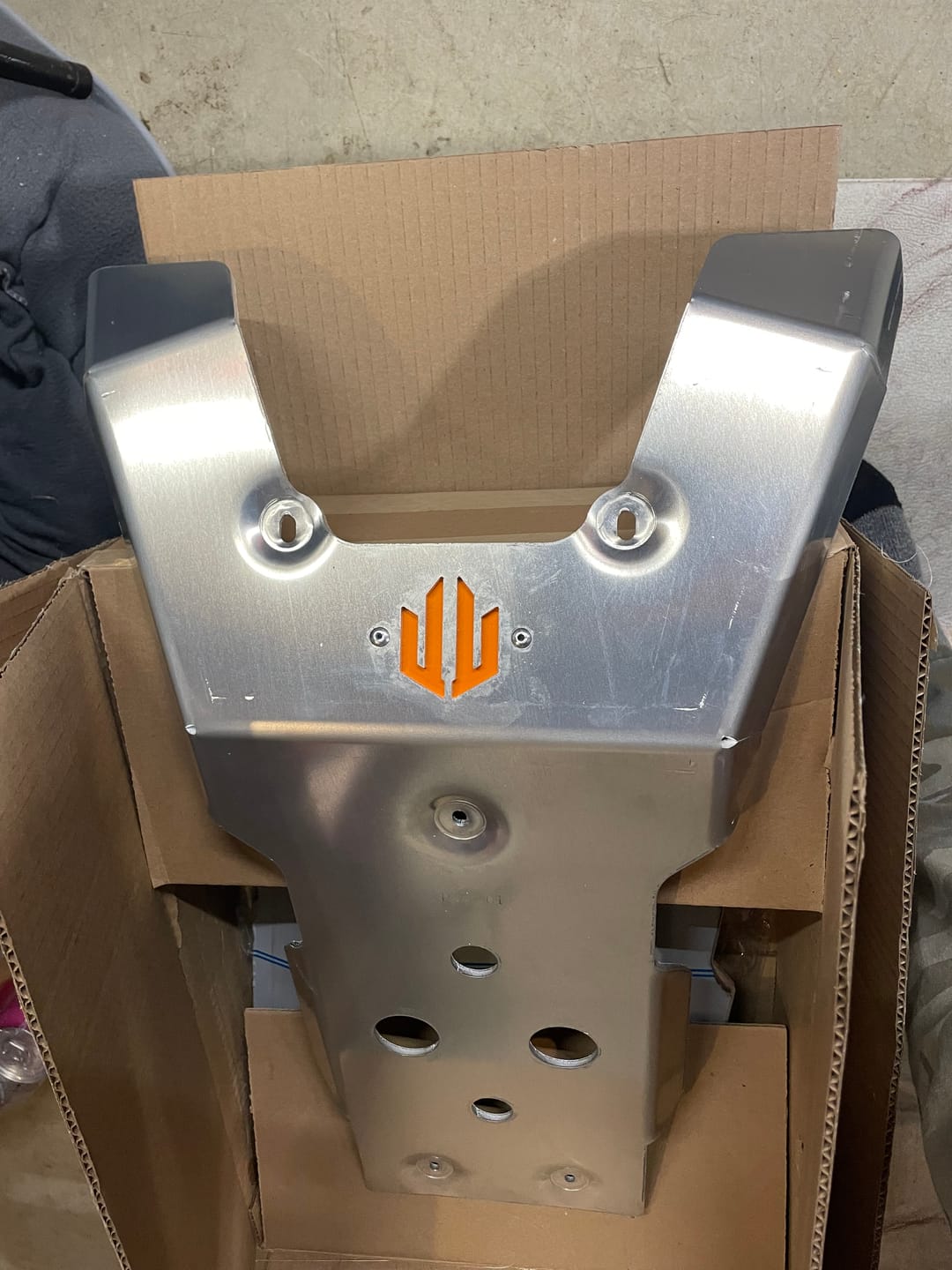 Customer photo review of Full Skid Plate Kit — Yamaha Grizzly 550/700 (2007+)