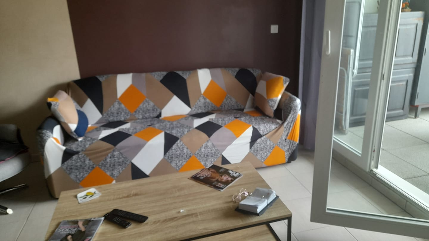 Customer photo review of Modern - Housse de Canapé Extensible