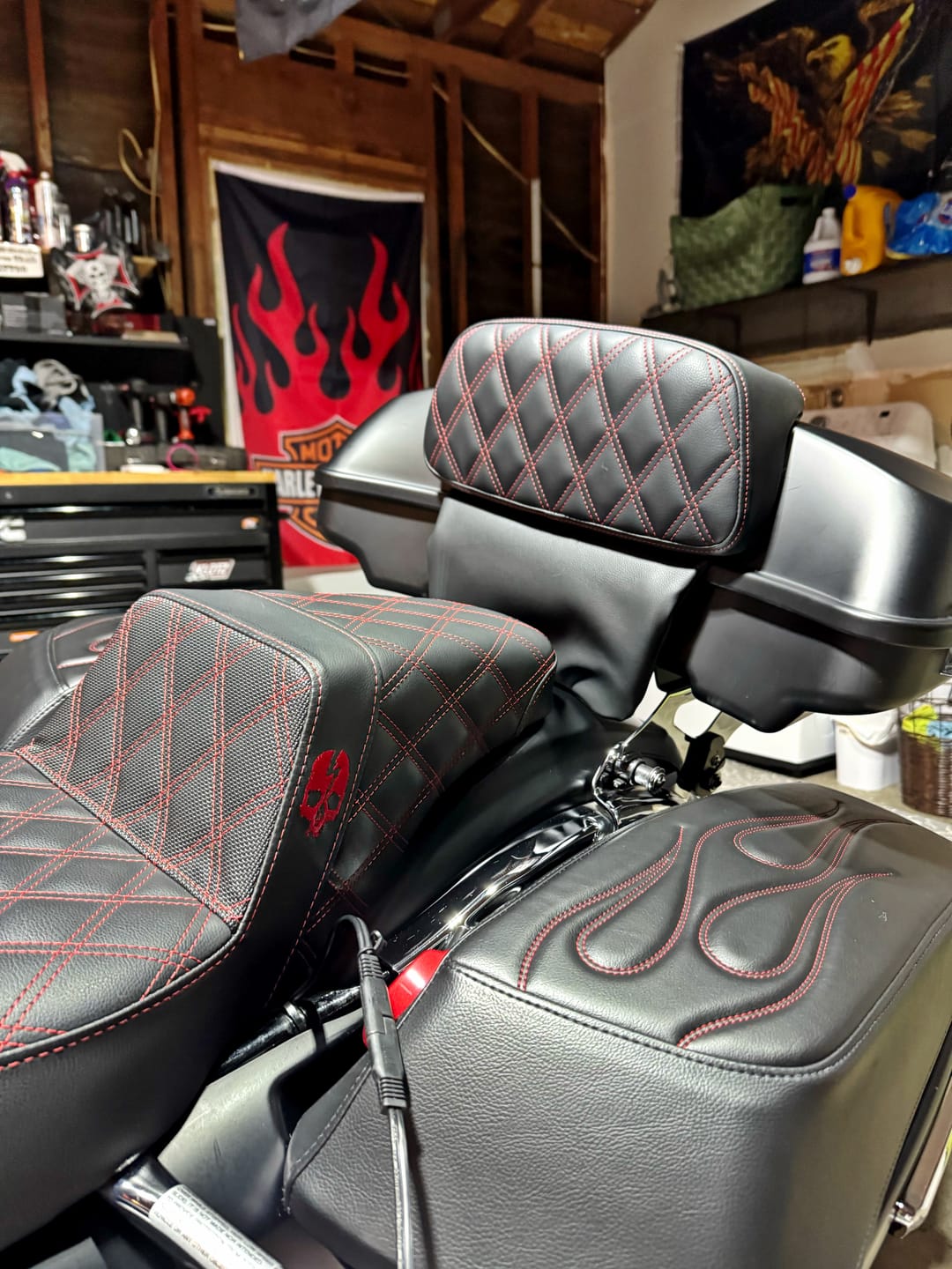 Customer photo review of CHOPPED LS TOUR PACK 2014-2023 HARLEY TOURING *DEPOSIT*