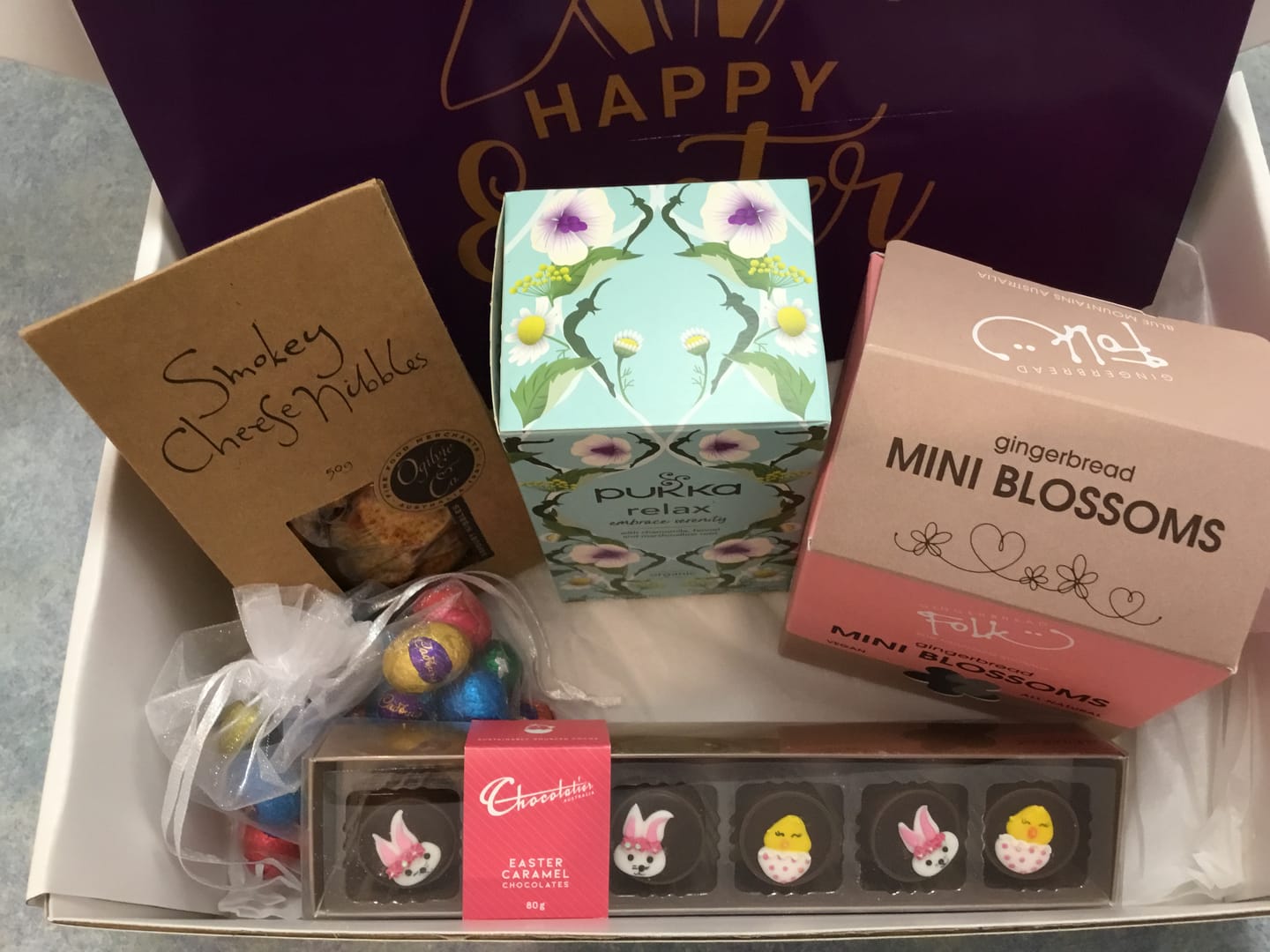 Customer photo review of Gingerbread Folks Mini Blossoms 200g