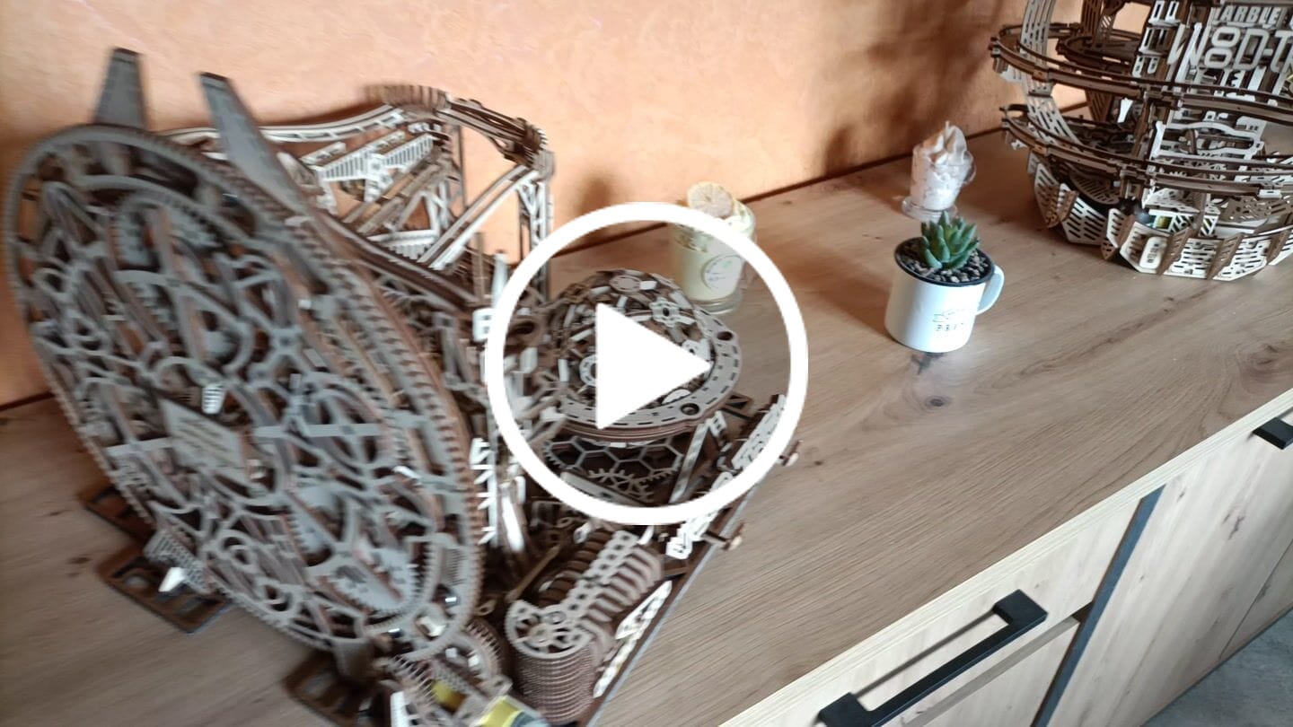 Customer video review of Galaxy Marble Run