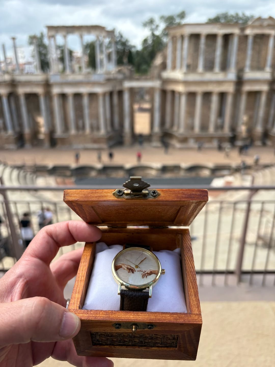 Customer photo review of Michelangelo The creation of Adam Watch