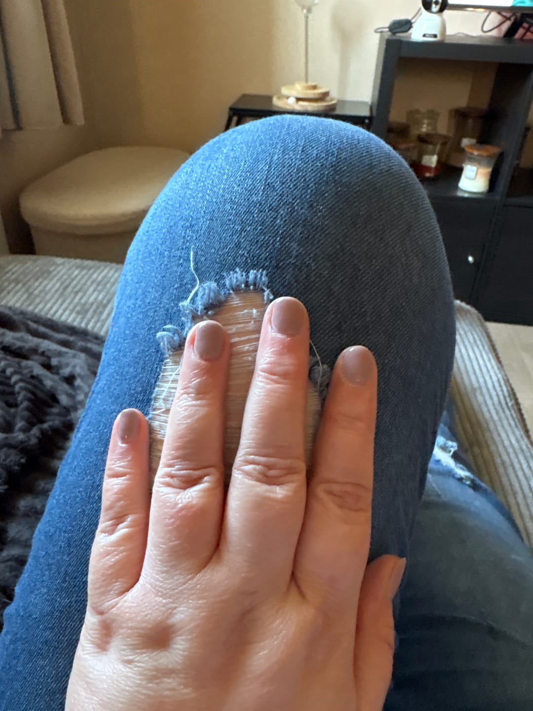 Customer photo review of Mocha Delight Dipping Powder