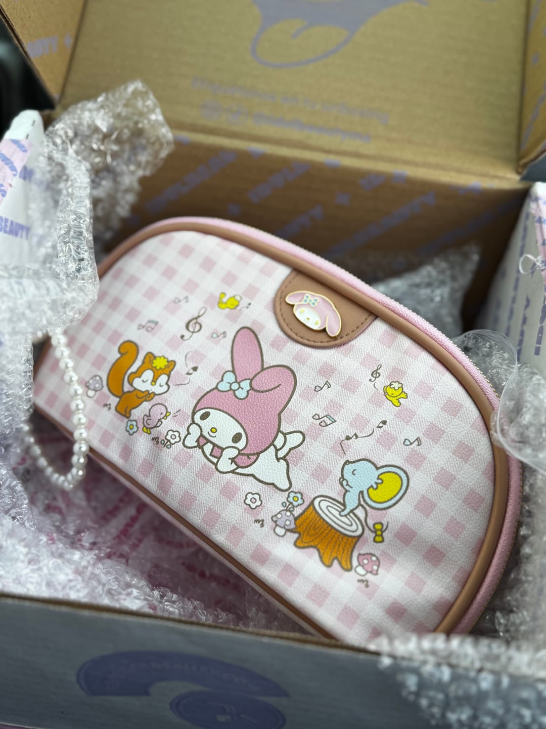 Customer photo review of Cosmetiquera | My Melody