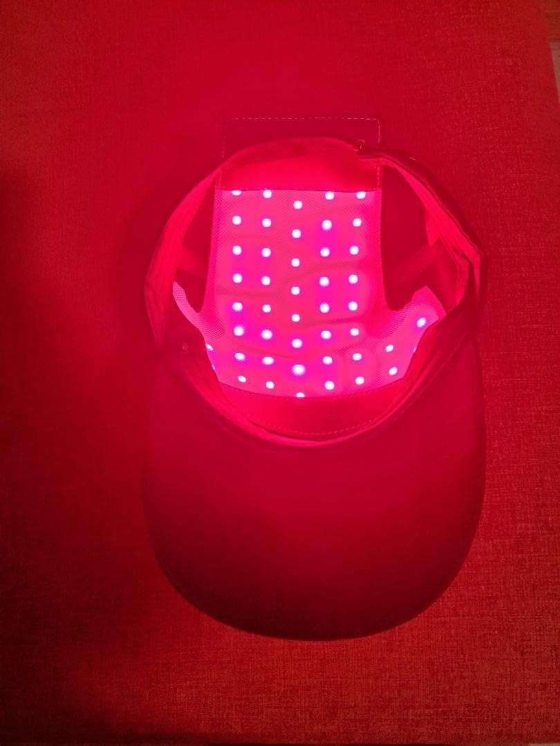 Customer photo review of LED Therapy Cap