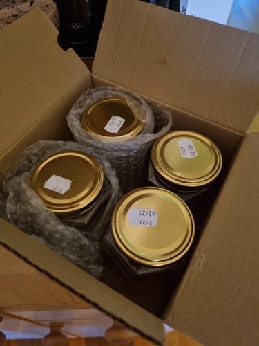 Customer photo review of 2kg flytande honung för 499kr med fri frakt!