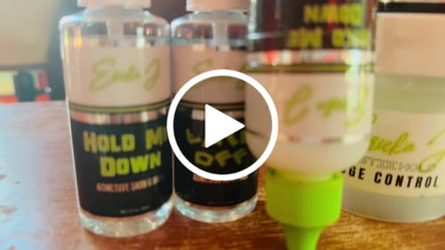 Customer video review of Hold Me Down™ Adhesive Skin Guard (Ain’t No Other™)