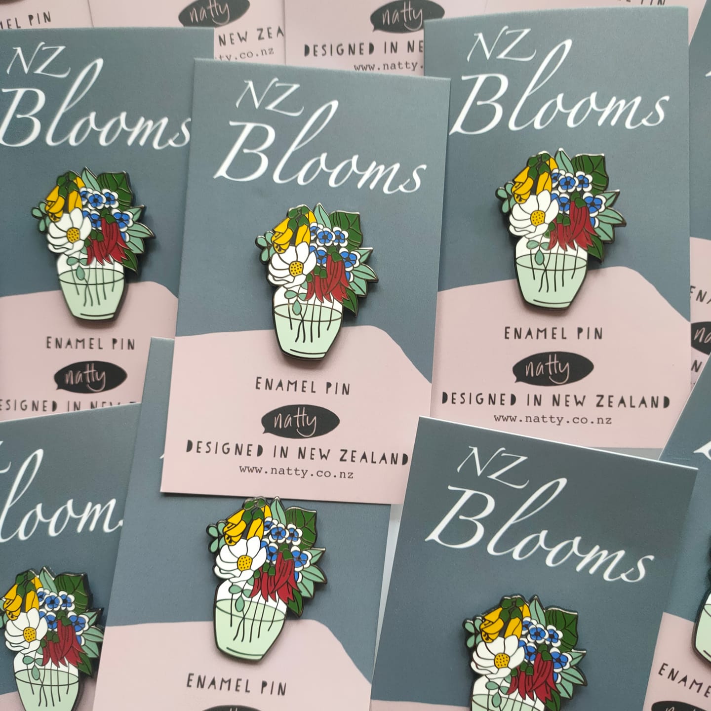 Customer photo review of Custom Enamel Pins