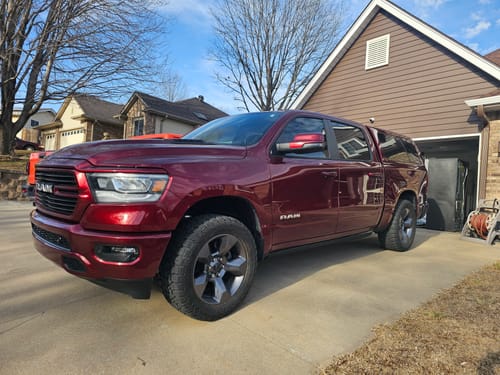 Customer photo review of Matte "Ram" Grille Lettering