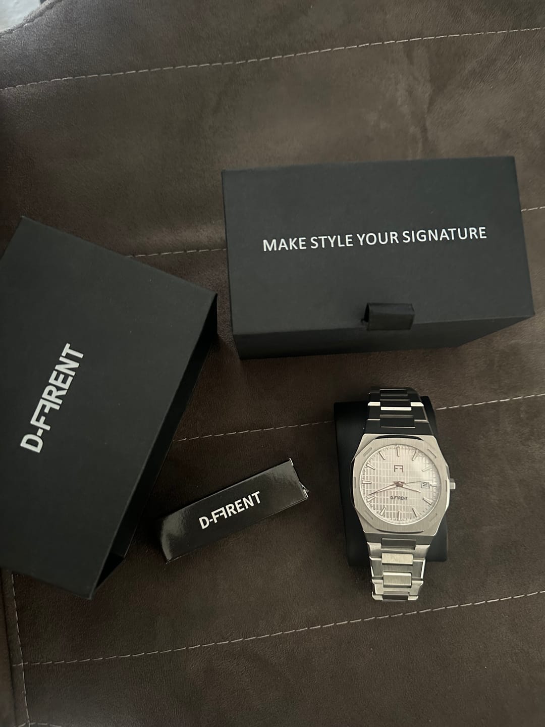 Customer photo review of DOUBLE F - PURE SILVER AUTOMATIC