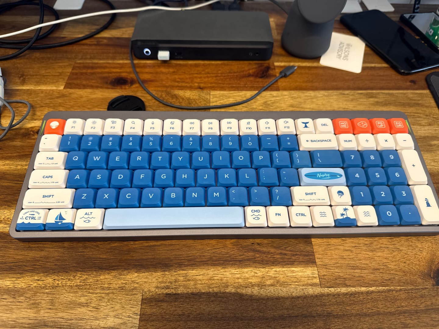 Customer photo review of NuPhy Air96 V2 Low-Profile Wireless Mechanical Keyboard