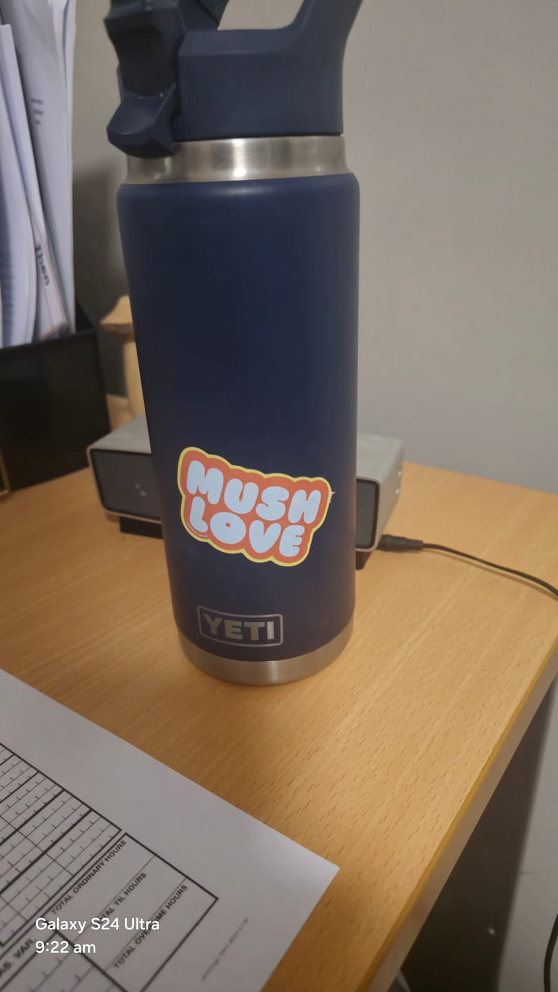 Customer photo review of Get Mush Done – Organic Lion's Mane & Cordyceps Superblend