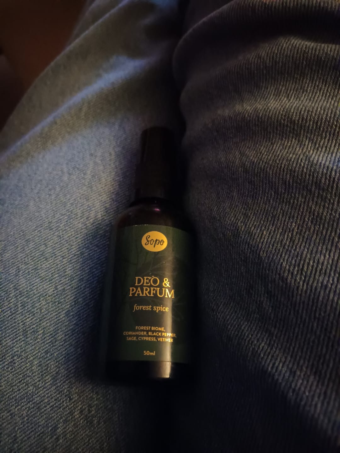 Customer photo review of Deo & Parfum - Forest Spice