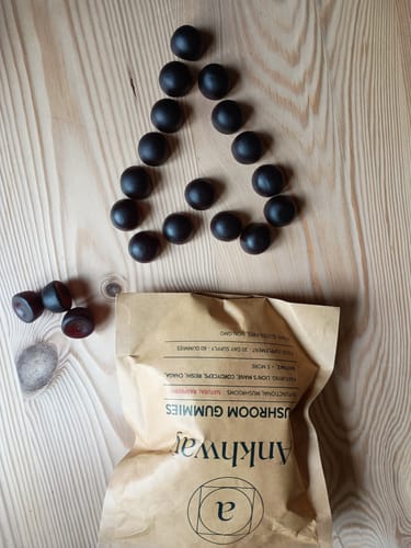Customer photo review of Mushroom Gummies