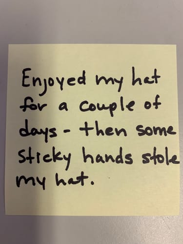 Customer photo review of The Lash Stetson Hat - Made Exclusively for Waylon Jennings