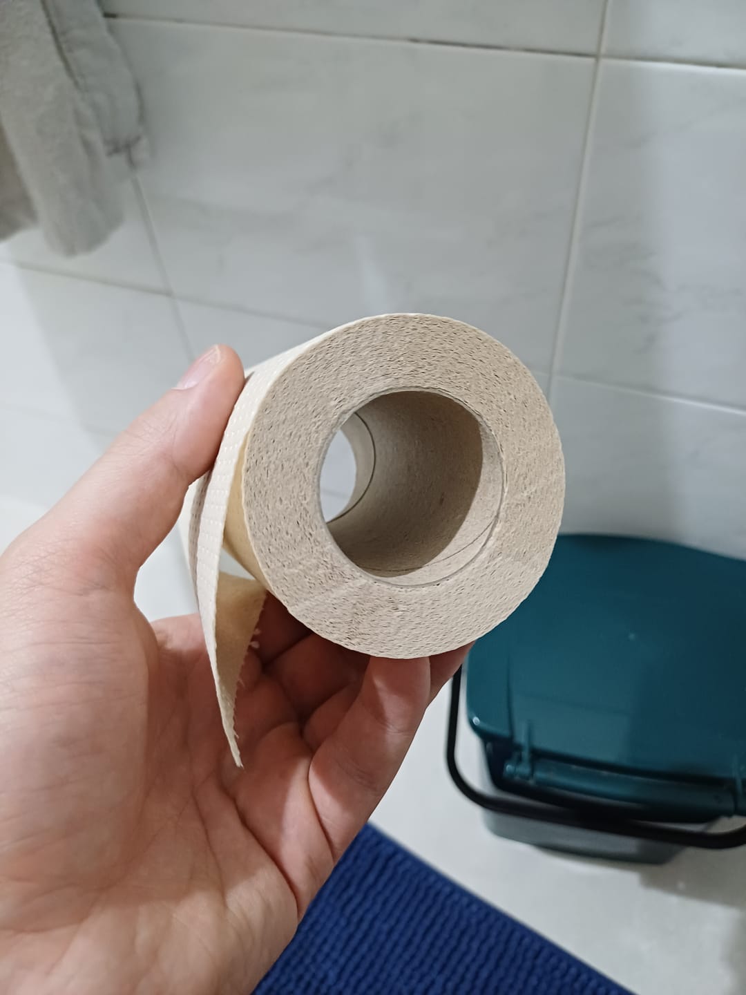 Customer photo review of CARTA IGIENICA 100% BAMBOO NATURALE