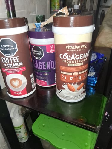 Customer photo review of Vitaliah Pro - Colágeno Hidrolizado con sabor chocolate 900g