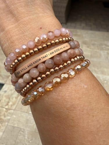 Customer photo review of BE STILL AND KNOW THAT I AM GOD PS 46:10