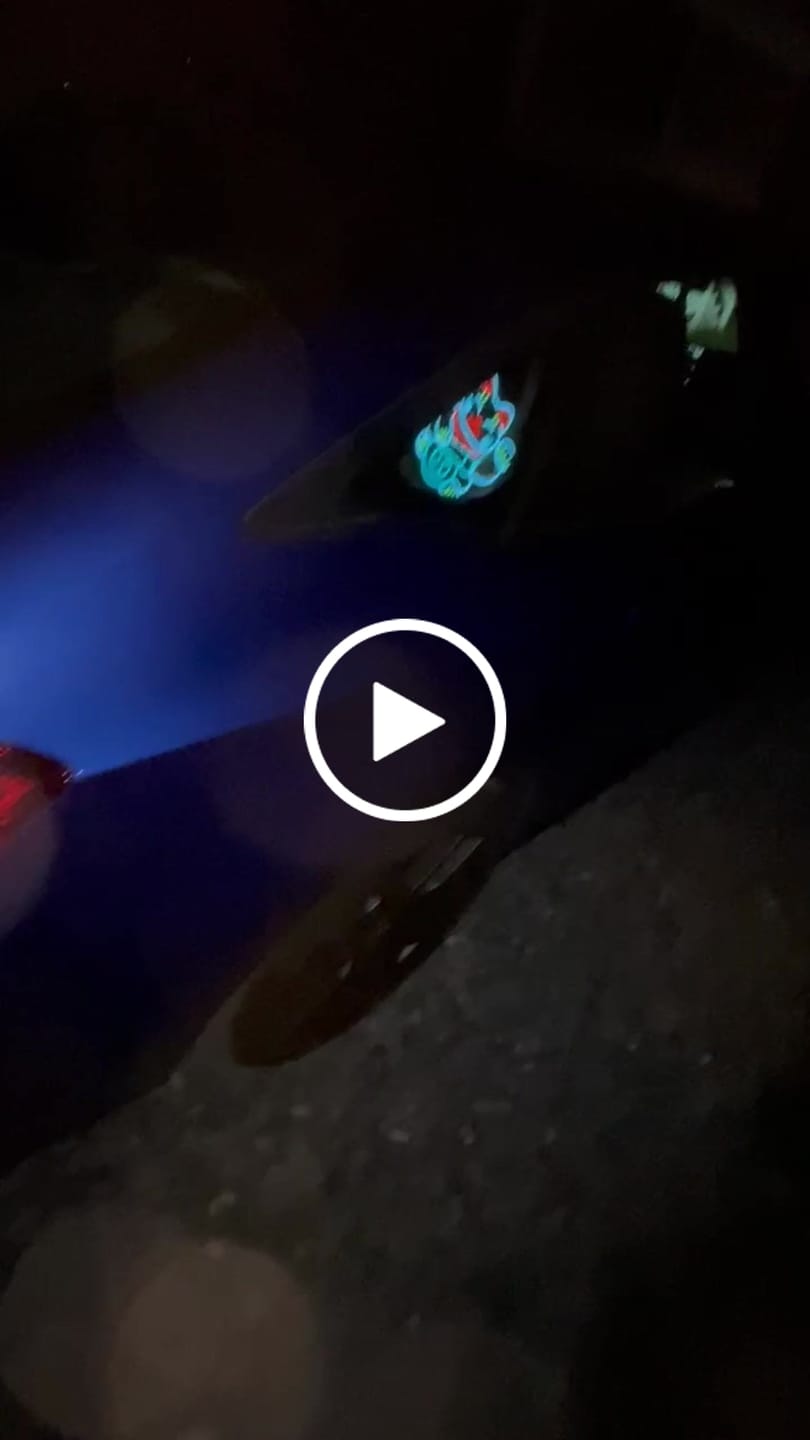 Customer video review of Lucky Cat USB Electric Sticker