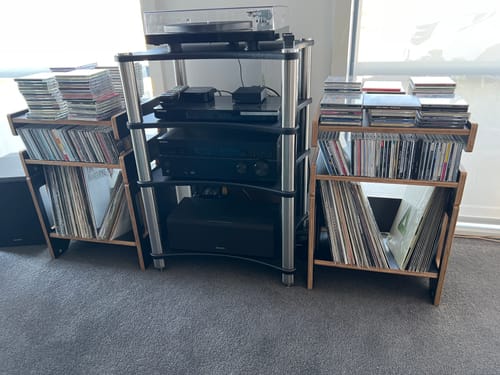 Customer photo review of A120 - Stackable Vinyl Record Storage