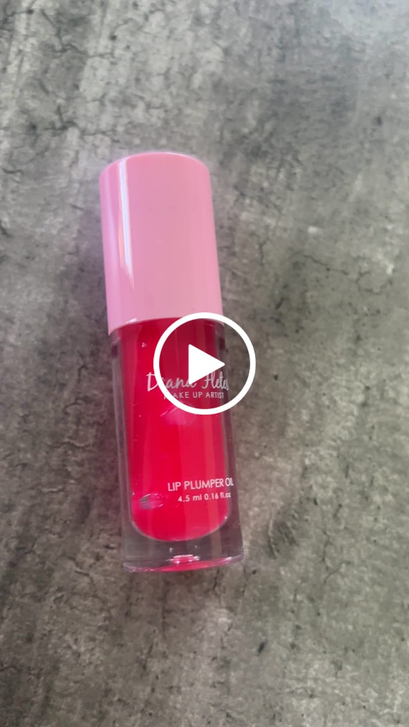 Customer video review of Lip Oil Plumping (Aumenta Labios)