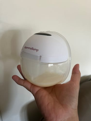 Customer photo review of The Luna© Wearable Breast Pump