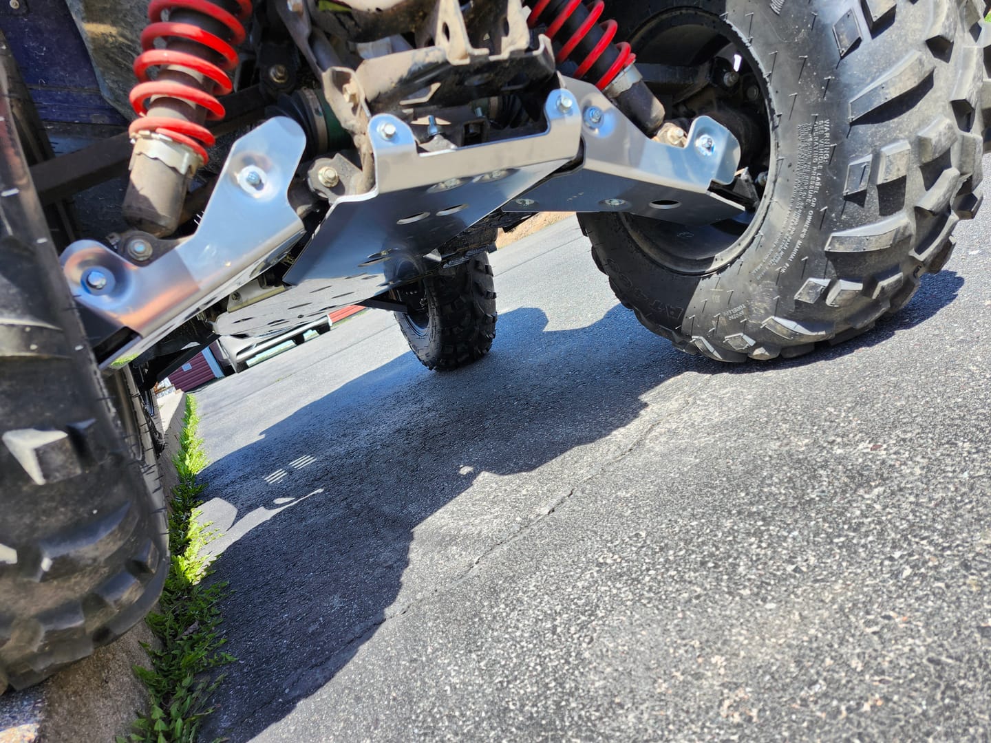 Customer photo review of Full Frame Skid Plate Kit — Suzuki KingQuad 450/500/700/750 (2005+)