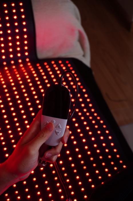 Customer photo review of LUMYHEALTH™ Red Light Therapy Bag For Full Body