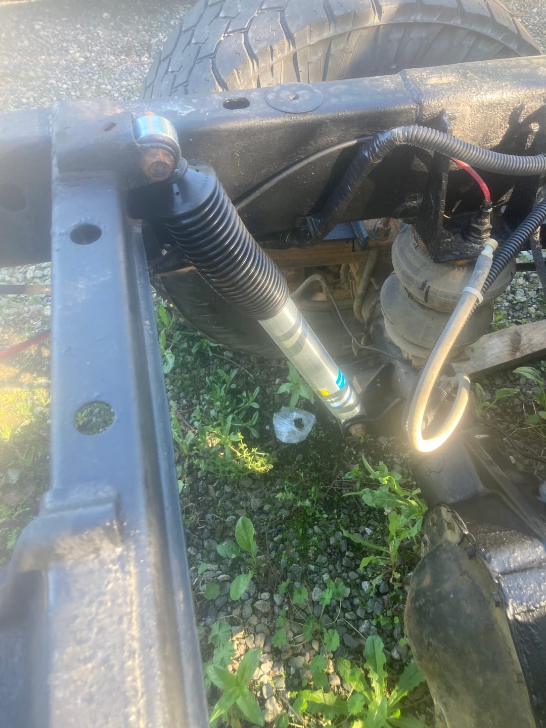 Customer photo review of 1994-2013 Cummins/Duramax Bilstein 5100 Rear Shock 0-2" (24-191203)