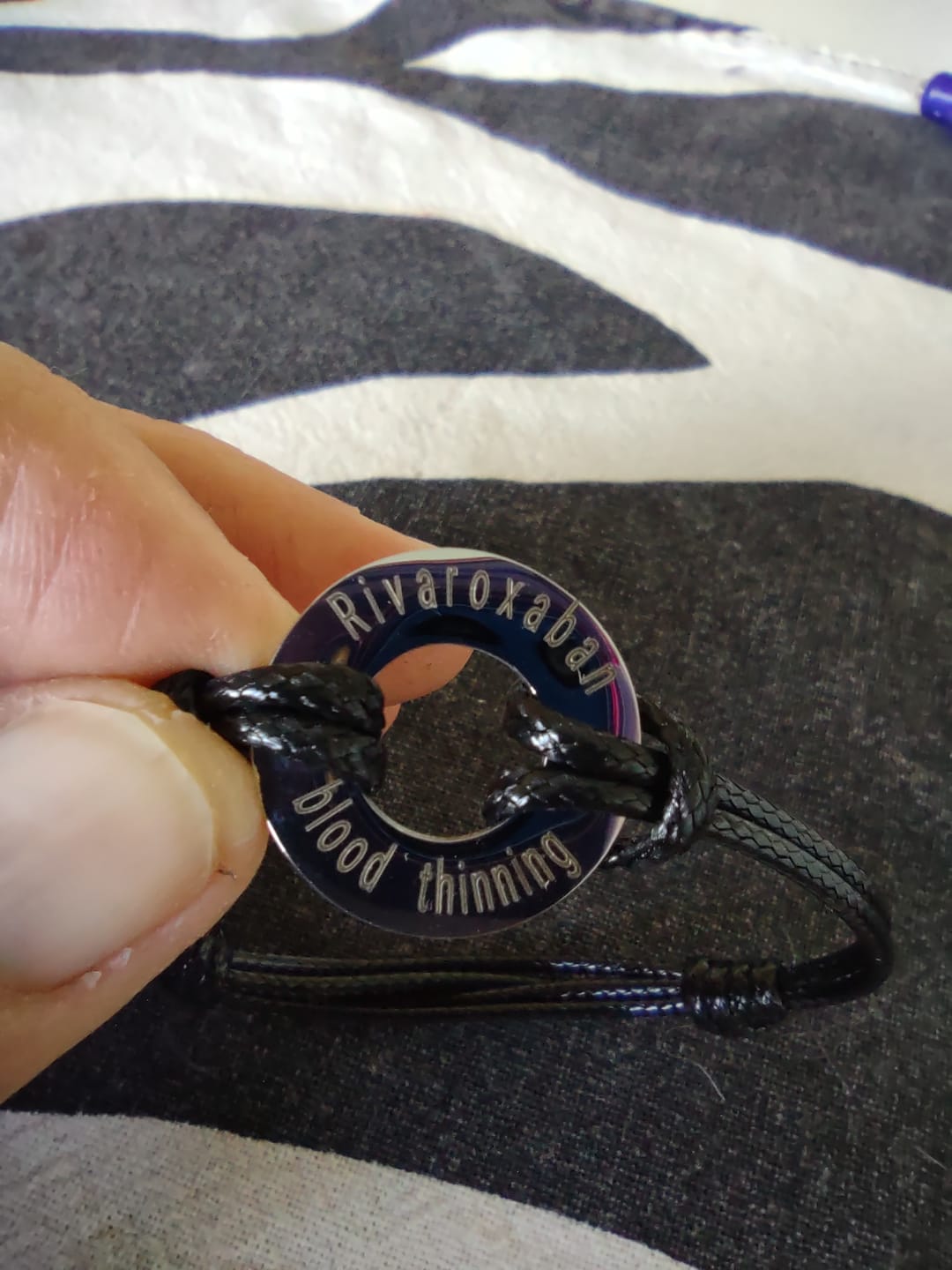 Customer photo review of Armband "The Ring" mit kostenloser Gravur von Name oder Koordinaten