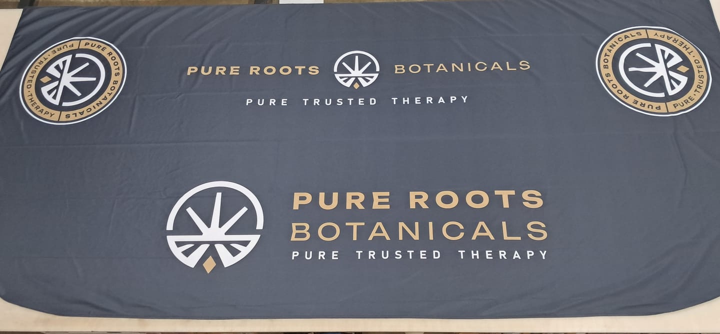 Customer photo review of Premium Table Throw (Full-Color Dye Sublimation, Full Bleed)