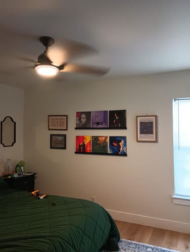 Customer photo review of Record/Vinyl/LP Display