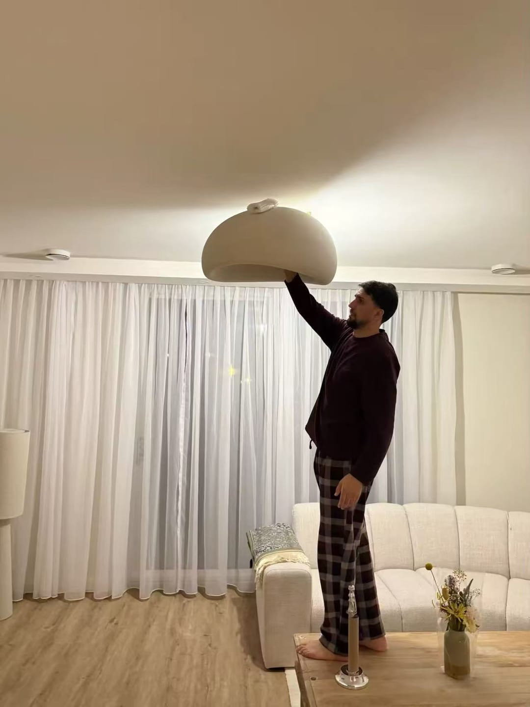Customer photo review of WOMO Wabi Sabi Pendant Light-WM2061