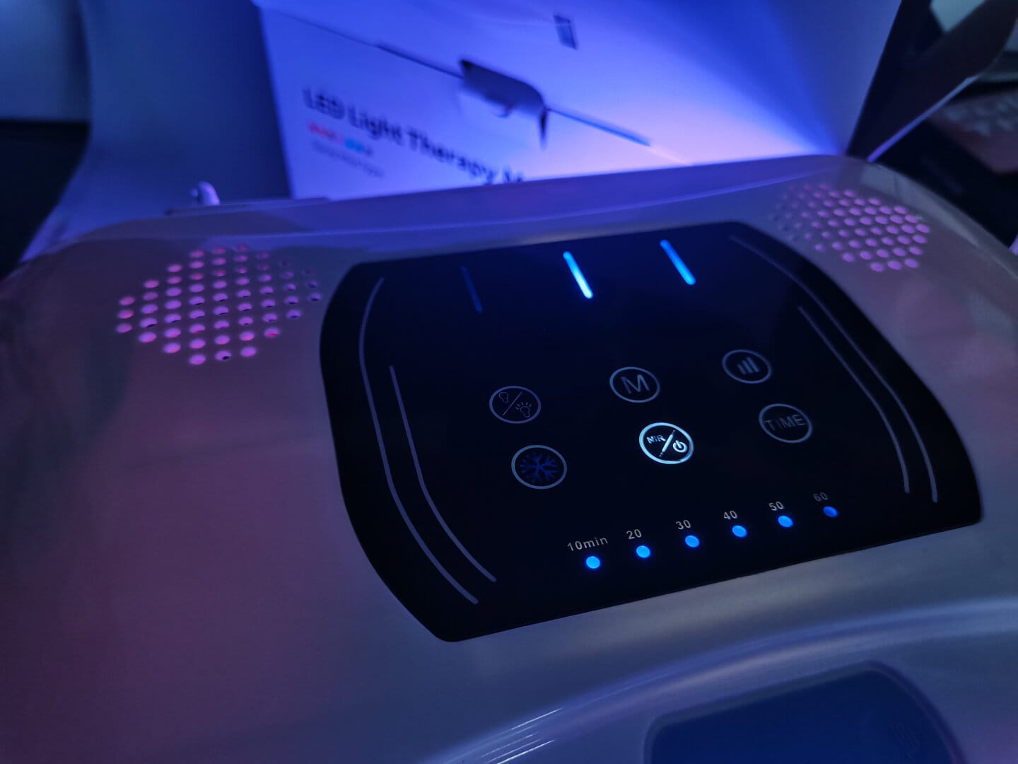 Customer photo review of Lumyhealth Salon LED Light Therapy Device