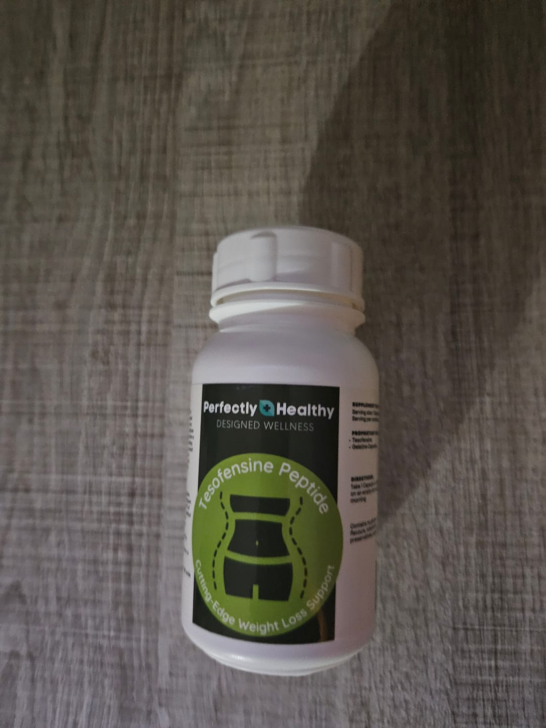 Customer photo review of Tesofensine Peptide Capsules: Cutting-Edge Weight Loss Support