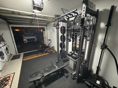 Customer photo review of ANUBIS™-1.0 Half Rack Functional Trainer