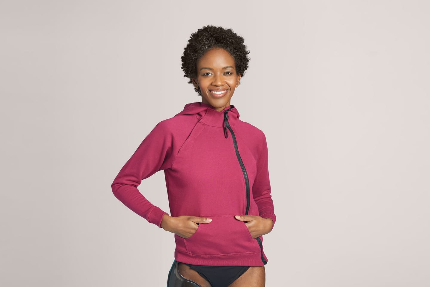 Customer photo review of Accessible Hoodie