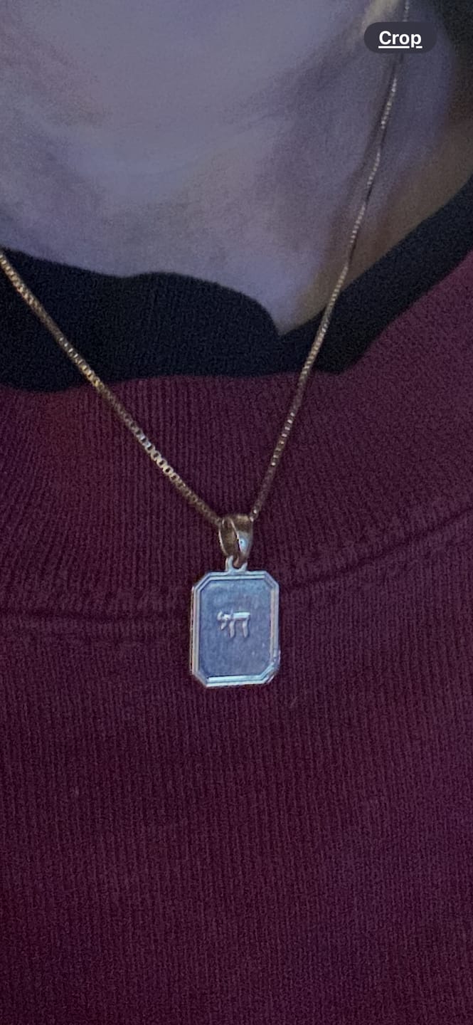 Customer photo review of Vintage Chai Necklace